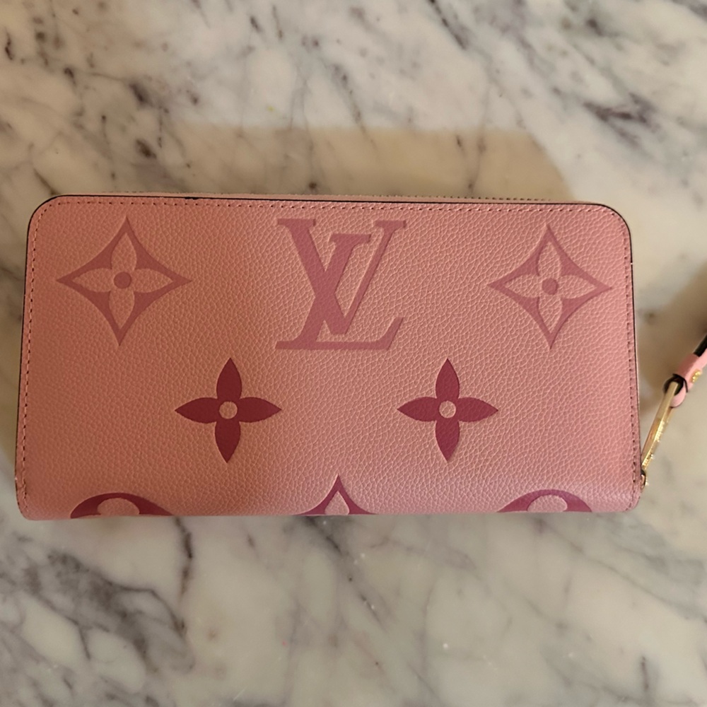 Pink Monogram Wallet - Picture 2 of 5